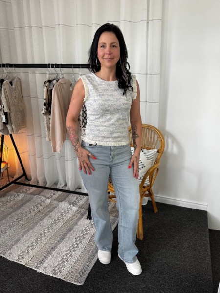 Camisole tweed 