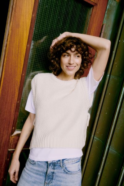 Débardeur tricot - 20818614 - B.Young