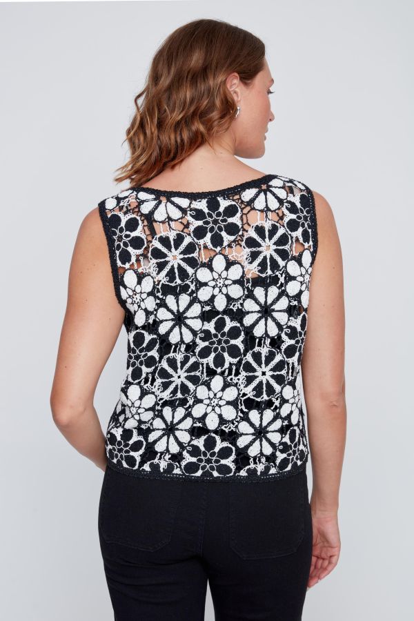 Camisole tricot ajouré - 2618026 - C.Y.C. Coco Y. Club Inc
