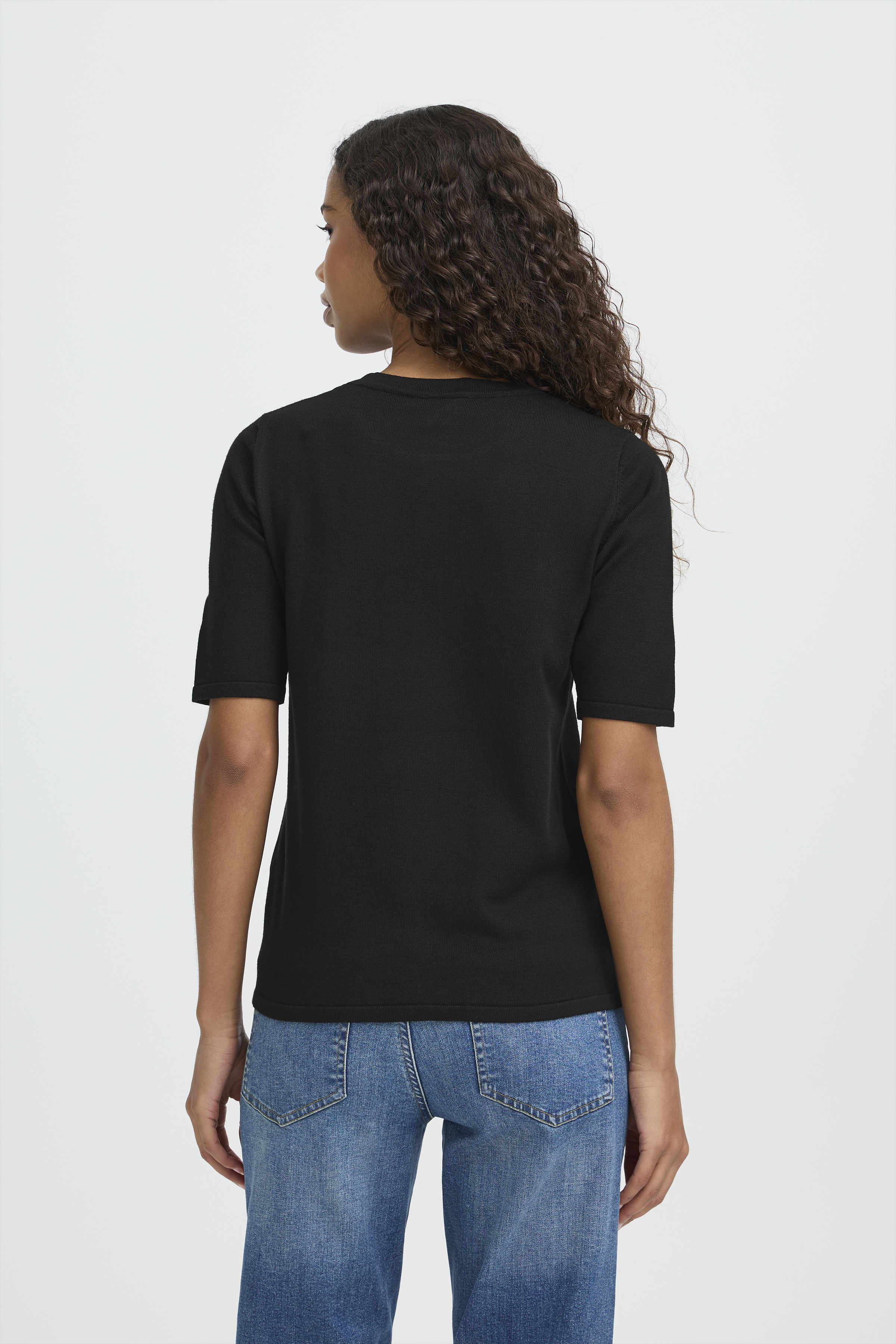 Chandail tricot essentiel manche courte - 20125816 - Ichi