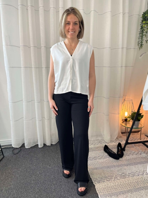 Camisole large flore - Cami large flore - Louve Design