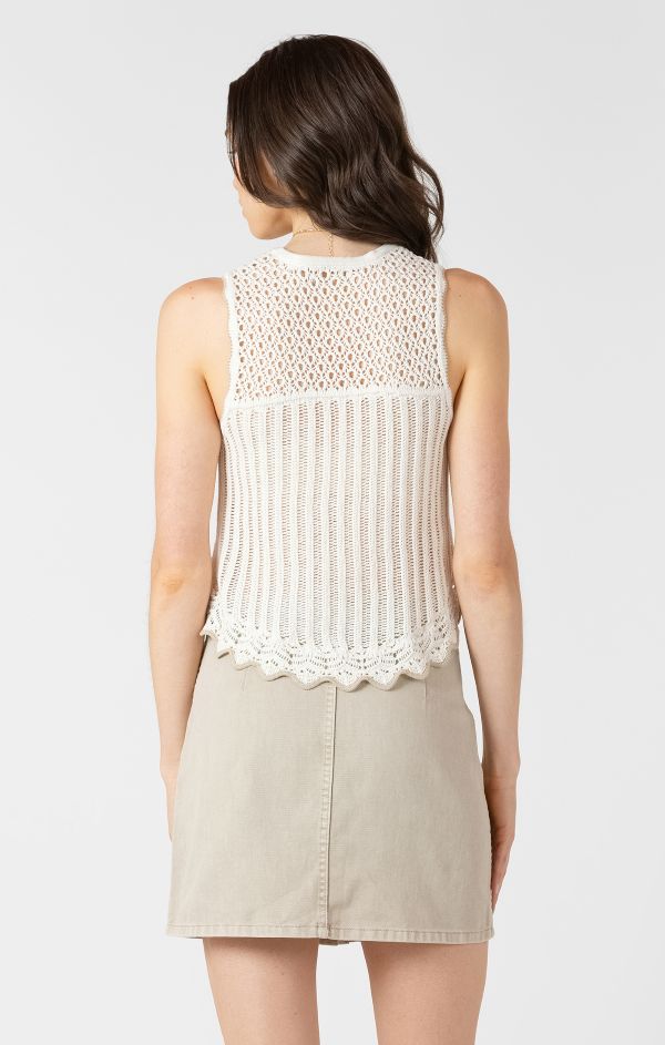 Camisole style crochet