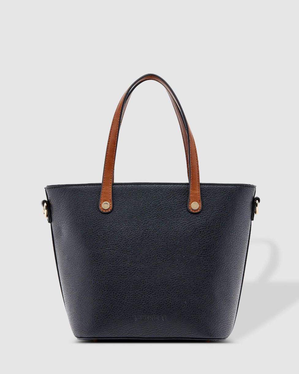 SAC A MAIN GANSE CONTRASTE CUIR VEGHAN